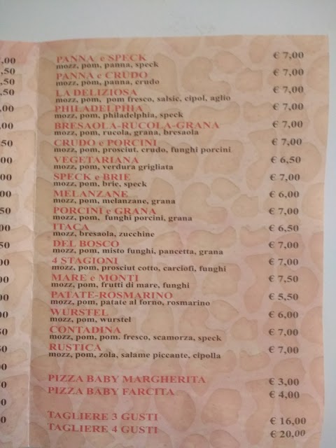 Pizzeria D'asporto La Deliziosa