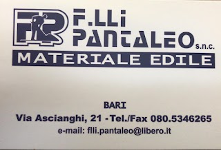 Materiale Edile Fratelli Pantaleo Di Pantaleo Nicola & Luigi Snc