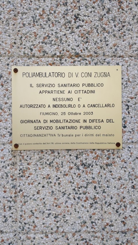 POLIAMBULATORIO CONI ZUGNA