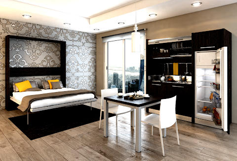 ARREDO BED AND BREAKFAST A ROMA- CUCINE MONOBLOCCO