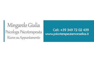 Dott.ssa Mingardo Giulia Psicologa Psicoterapeuta, studio di Este