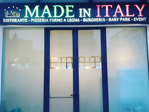 MADE IN ITALY RISTORANTE PIZZERIA BABY PARK EVENTI DANCE KARAOKE