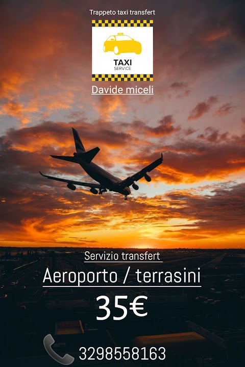 Servizio Taxi Aeroporto Cinisi-Terrasini-Balestrate-San Vito Lo Capo-trappeto