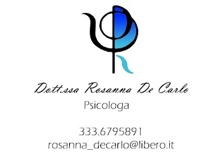 Dott.ssa Rosanna De Carlo - Psicologa, Psicoterapeuta Cognitivo-Comportamentale