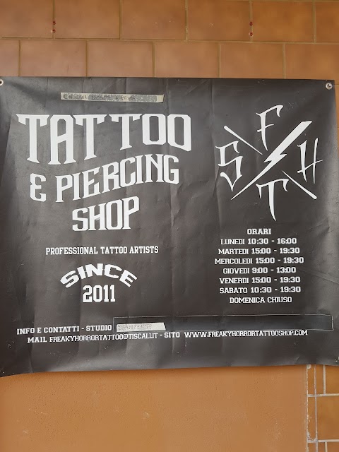 Freaky Horror Tattoo Shop