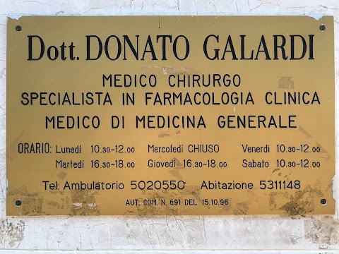 Galardi Dr. Donato