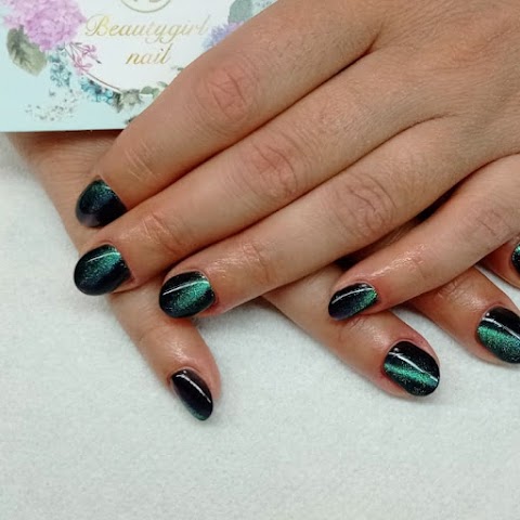 Beauty girl nail