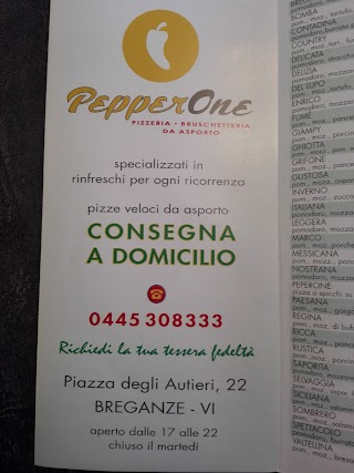 Pizzeria da asporto Pepperone Di Lunardi marco