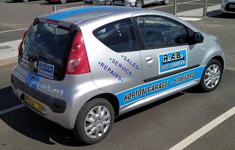 RAB AUTO SERVICES, HOPTON GARAGE