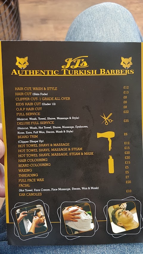 JJ’S AUTHENTIC TURKISH BARBERS