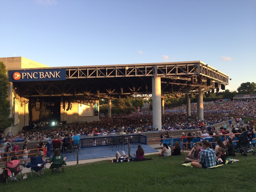 Pnc Music Pavilion Seating Chart Charlotte