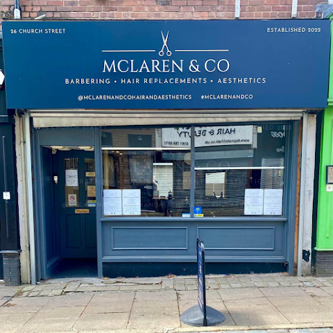 McLaren & Co Barbering, Hair Replacements & Aesthetics