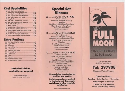 Full Moon Cantonese Cuisine