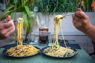 Oi spaghetti + tiramisù