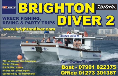 Brighton Diver fishing and diving trips