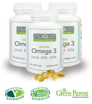 nuIQue Algae Derived Omega 3 EPA DHA & DPA Oil