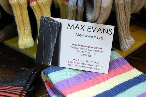 Max Evans Menswear Ltd t/a COUNTRY MAX
