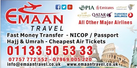 Emaan Travel + Money Transfers