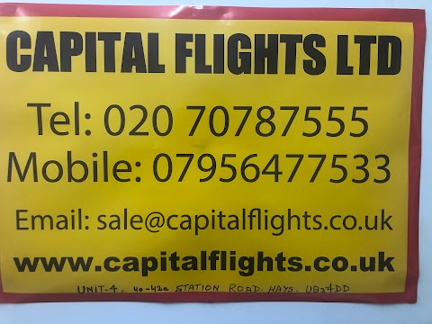 Capital Flights Ltd | Travel agent in hayes middlesex