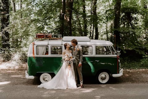 VW Wedding Campervan Hire: Love Bus in the Peak