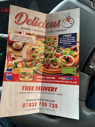 Delicious Pizza & Kebabs