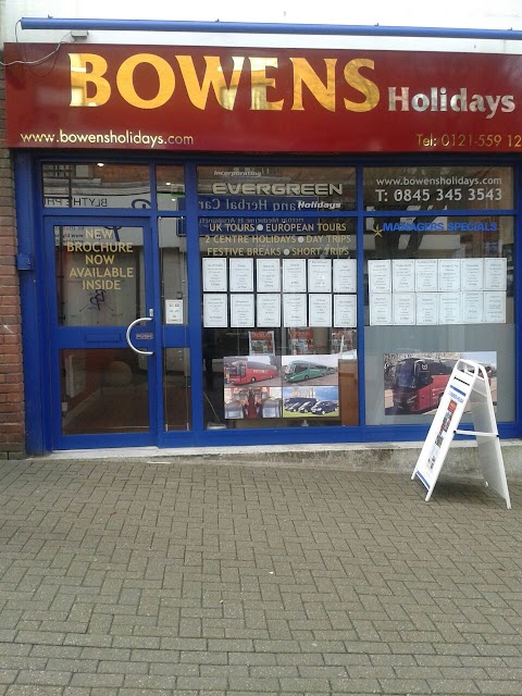 Bowens Coach Holidays