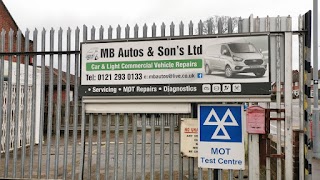 MB Autos & Son's Ltd