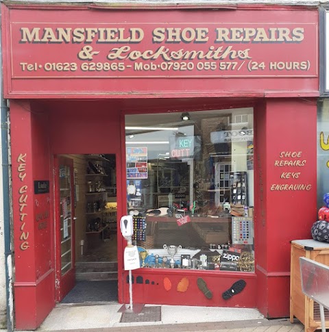 Mansfield Shoe Repairs Locksmiths & Engraving