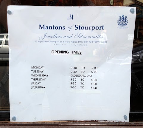 Mantons of Stourport