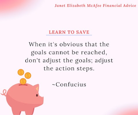 Janet Elizabeth McAfee Financial Advice