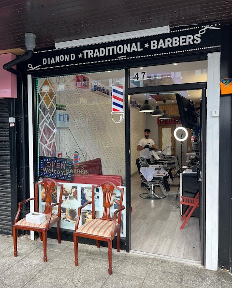 Diamond traditional barbers