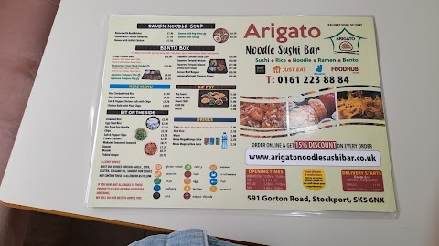 Arigato Noodle Sushi Bar