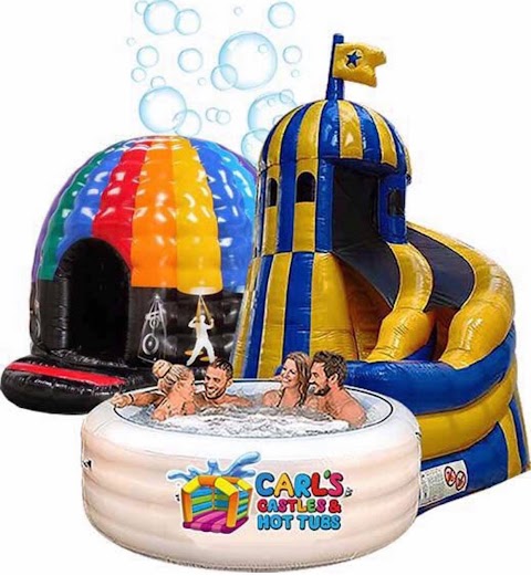 Carl’s Bouncy Castles, Hot Tubs And Inflatable Nightclub Hire In Derby Nottingham & Leicester.