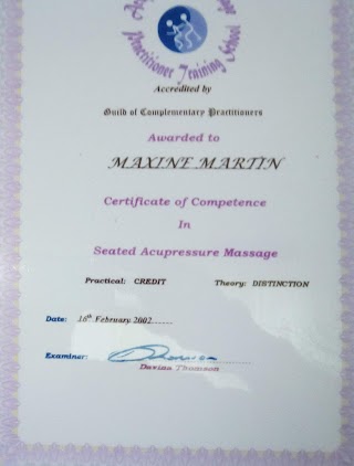 MaxineMartin Complementary Therapist