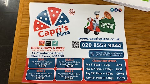 Capri's Pizza Ilford