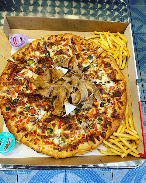 Pizza kebab chicken Centre