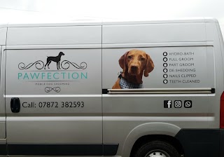 Pawfection mobile dog grooming service