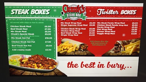 Chunk's Steak Box Bury