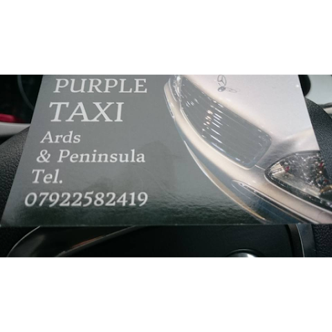 purple taxi