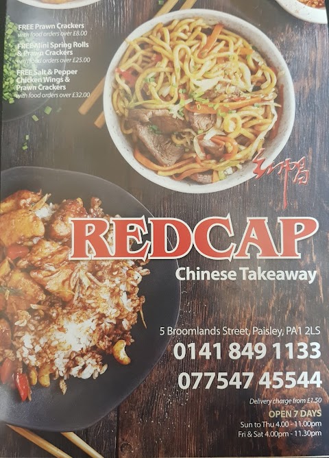 Red Cap Chinese Takeaway