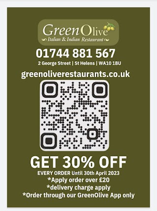 GreenOlive Italian & Indian Restaurant And takeaway