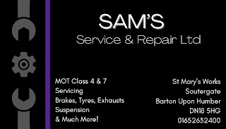 Sam’s Service and Repair Ltd