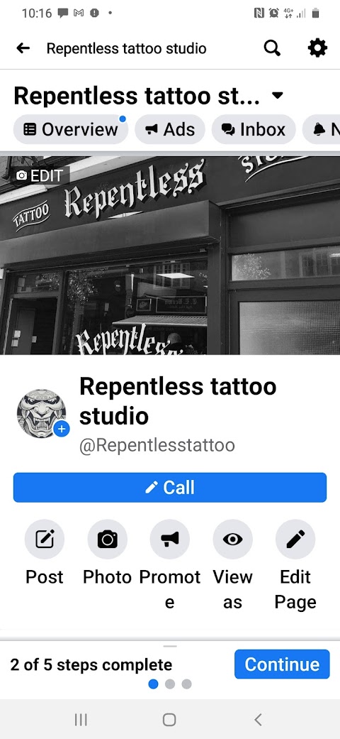 Repentless tattoo studio rushden