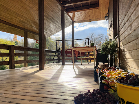 Lodge SOLUKY. The Hill and Terraces. Хутір СОЛУКИ