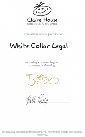 White Collar (Legal and Admin) Ltd