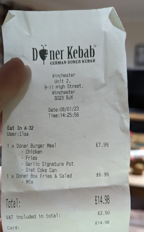 German Doner Kebab