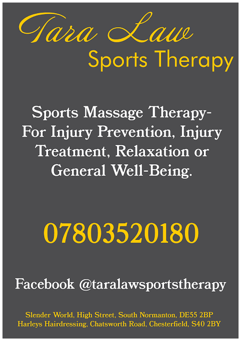 Tara Law Sports Massage Therapist @Harleys