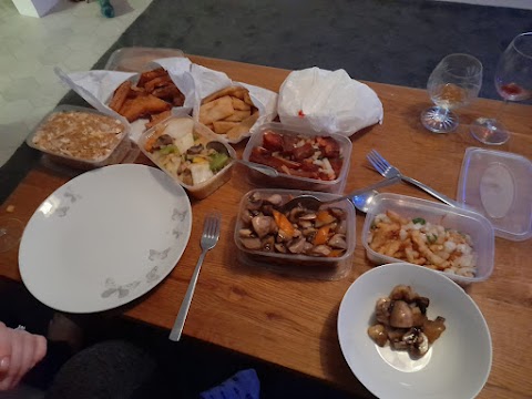 Champagne Chinese takeaway