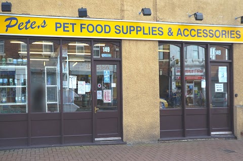 Petes Pet Food Supplies