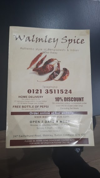Walmley Spice